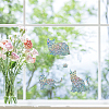 Waterproof PVC Colored Laser Stained Window Film Adhesive Stickers DIY-WH0256-088-7