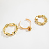 Rectangle Alloy & Iron Bangles Set FS-WGB93A7-01-3