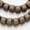 Electroplate Non-magnetic Synthetic Hematite Bead Strands G-F300-25-F06-1