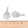 201 Stainless Steel Pendants STAS-T073-32P-3