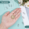 8Pcs Brass Spring Gate Rings KK-BC0015-69P-3