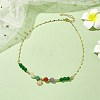 Natural & Dyed Malaysia Jade Beaded Necklaces for Women NJEW-JN04802-2