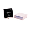 Square Paper Drawer Jewelry Set Box CON-C011-03A-05-2