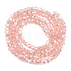 Transparent Glass Beads Strands EGLA-A039-T2mm-D15-2