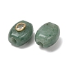 Natural Green Aventurine European Beads GG-CBA9389-01H-3