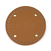 PU Leather Flat Round Bag Bottom FIND-CA0001-11A-1