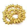 Electroplate Glass Beads Strands EGLA-H109-10H-2
