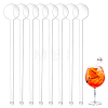 100Pcs Plastic Drink Stirring Rod AJEW-GA0006-63-1