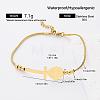 304 Stainless Steel Religion Cross Virgin Link Bracelets for Women LC9339-1-1