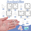 DIY Keychain Making Kits DIY-SP0002-65P-2