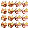 8Bags 2 Styles Alloy Enamel Pendants ENAM-FS0004-40-1