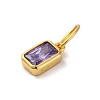 925 Sterling Silver Cubic Zirconia Charms STER-NH0014-01G-02-2
