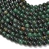 Natural African Jade Beads Strands G-F820-K02-6mm-4