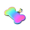 Ion Plating(IP) 304 Stainless Steel Pendants STAS-I140-07B-M-2