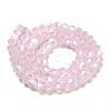 Imitation Jade Electroplate Glass Beads Strands GLAA-F029-J4mm-C02-2