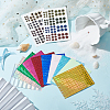 Fingerinspire 20 Sheets 12 Styles PVC Plastic Fishing Lures Sticker DIY-FG0003-01-5