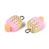 Handmade Polymer Clay Pendants CLAY-Q253-07P-05-2