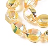 Electroplate Glass Beads Strands EGLA-T028-01E-3