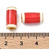 Alloy Enamel Beads ENAM-B037-14G-01-3