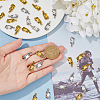 120Pcs 2 Colors Zinc Alloy Pendants FIND-HY0002-14-3