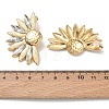 304 Stainless Steel Enamel Stud Earrings for Women SA-CBA7107-07G-5