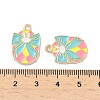 Easter Alloy Enamel Pendants ENAM-I055-01KCG-10-3