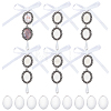 6Pcs Acrylic Imitation Pearl Pendant Decoration AJEW-FH0002-56-1