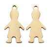 304 Stainless Steel Pendants LS-STAS-I140-12G-2