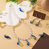 10Pcs Handmade Lampwork Beads LAMP-TADJ0001-11-6