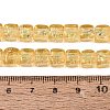 Handmade Foil Glass Beads Strands FOIL-Q002-04H-4