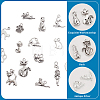 Tibetan Style Alloy Pendants FIND-HY0002-86-4