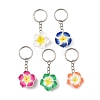 Polymer Clay Pendant Keychains KEYC-JKC01376-2