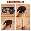 Wooden Pendulum Display Stand with Tray DIY-CN0002-24-7