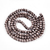 Baking Paint Glass Beads Strands DGLA-N003-6mm-A05-2