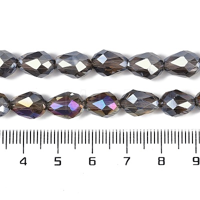 Transparent Electroplate Glass Beads Strands LS-EGLA-N013-T4mm-B27-1