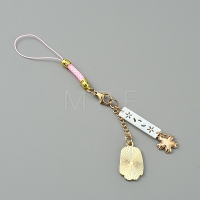 Cute Japanese Cherry Blossom Pendant Decorations HJEW-WH0068-05A-1