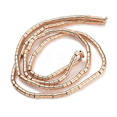 Synthetic Non-magnetic Hematite Beads Strands G-P545-M01-01C-1