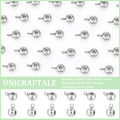 Unicraftale 304 Stainless Steel Tube Bails STAS-UN0005-52-1