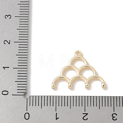 Brass Pendants KK-U052-17G-1