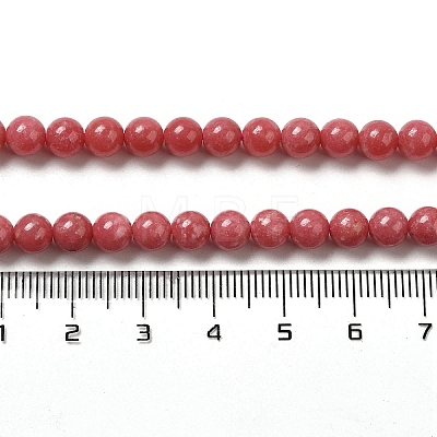 Natural Thulite Beads Strands G-Z044-A02-01-1