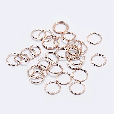 925 Sterling Silver Saw Cut Open Jump Rings STER-F036-02RG-1x5mm-1