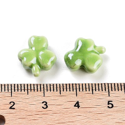 Glazed Porcelain Beads X-PORC-O005-08-1