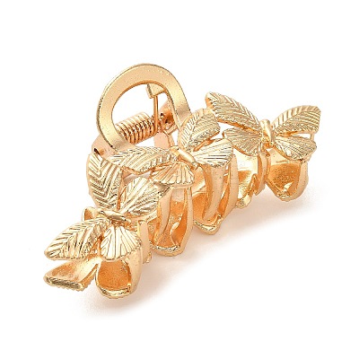 Alloy Claw Hair Clips AJEW-A061-08D-G-1