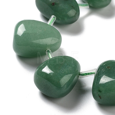 Natural Green Aventurine Beads Strands G-P528-E08-01-1