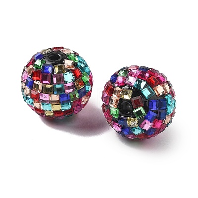 Acrylic Rhinestone Beads OACR-D307-01A-20mm-1