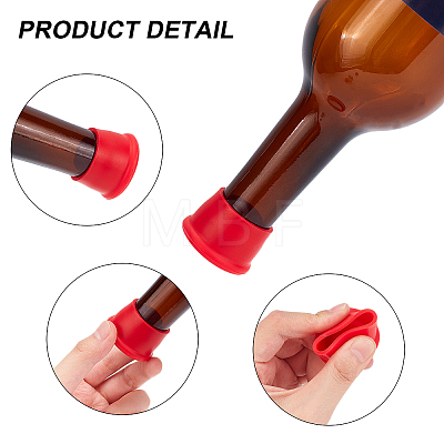 Silicone Bottle Stoppers FIND-WH0059-38-1