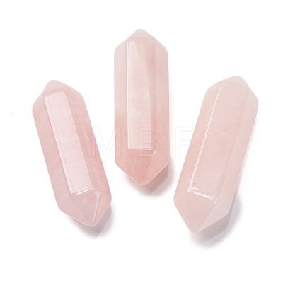 Natural Rose Quartz Double Terminated Points G-C153-01H-1