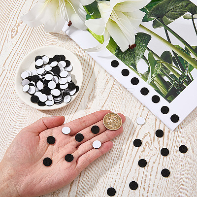 150Pcs Self-adhesive Felt Round Sheet DIY-CP0013-91A-1