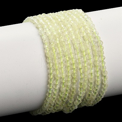 Natural Lemon Jade Beads Strands G-C262-A04-2mm-1