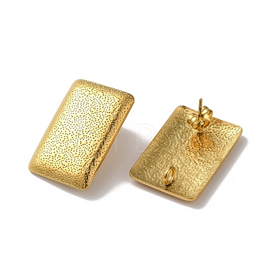304 Stainless Stud Earring Findings STAS-M314-02A-G-1